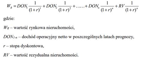 dfncf|dcf wzór.